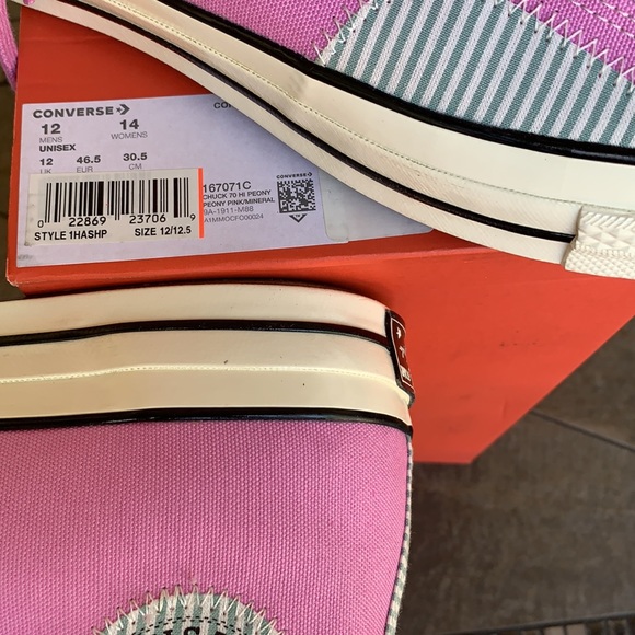 CONVERSE CHUCK 70 HI PRONY PINK/MINERAL MEN’S 10 - Picture 14 of 16